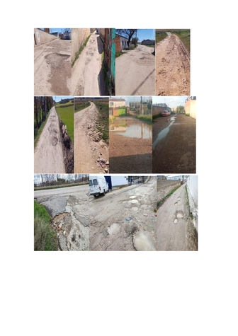 fotos del estado del camino